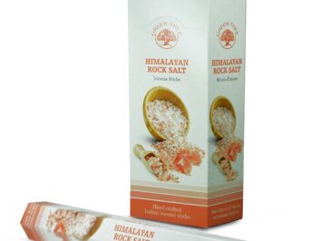 Opakowanie kadzidełek indyjskich o zapachu soli himalajskiej firmy Green Tree.