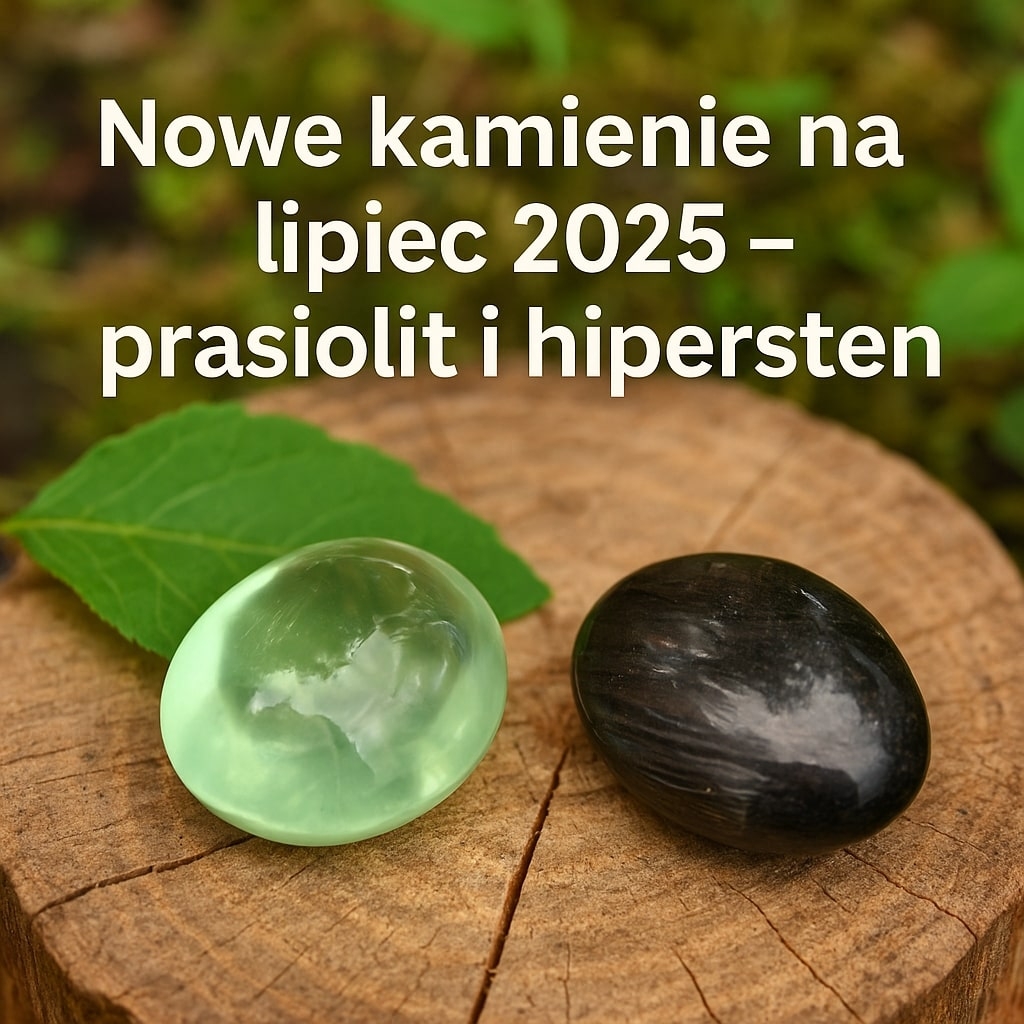 Prasiolit i hipersten – nowe kamienie w ofercie Magicznej Galerii na lipiec 2025