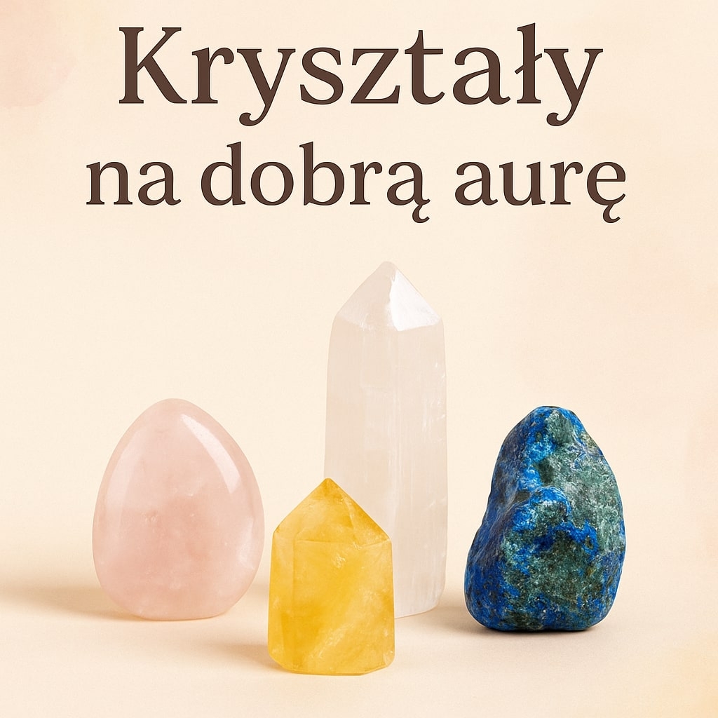 Kryształy na dobrą aurę – ametyst, różowy kwarc, cytryn i inne kamienie harmonizujące energię
