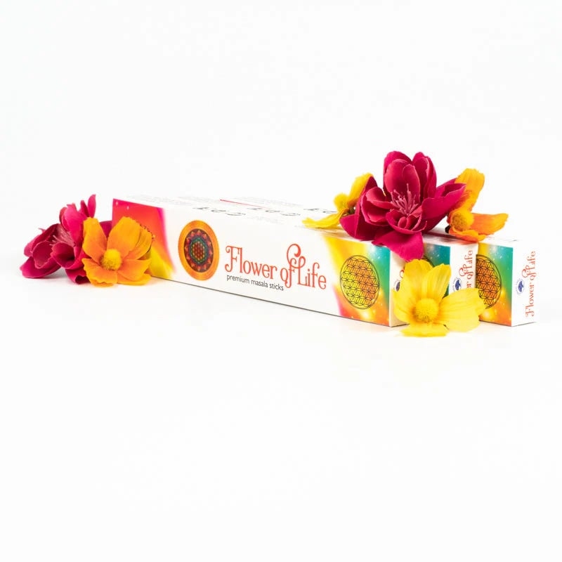 Kadzidełka do czego służą - na zdjęciu kadzidełka Flower of Life