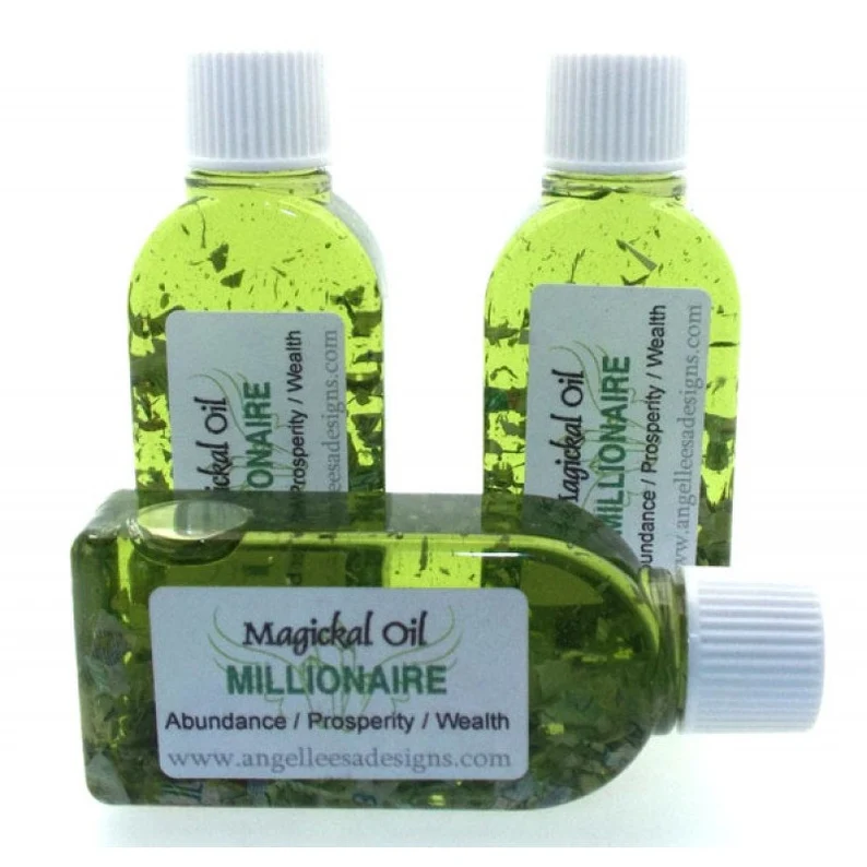 Magiczny olejek Millionaire 25 ml do pracy intencyjnej z obfitością i pieniędzmi