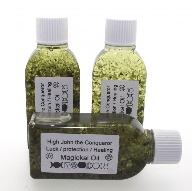 Magiczny olejek High John the Conqueror 25 ml do pracy intencyjnej i rytualnej
