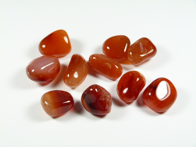 Karneol z Brazylii, 2-2,5 cm (kamień powodzenia w biznesie)